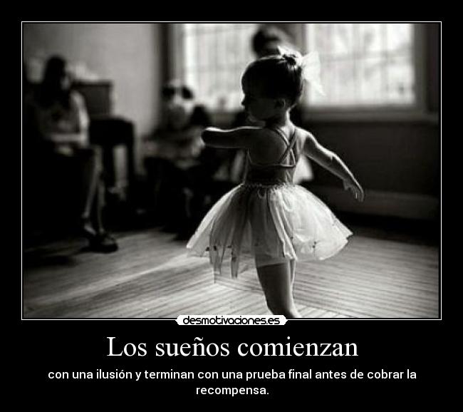 Los sueños comienzan -