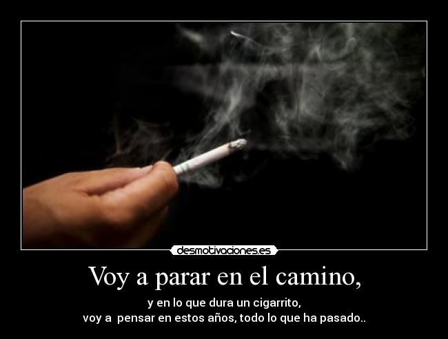 carteles platero cigarrito desmotivaciones