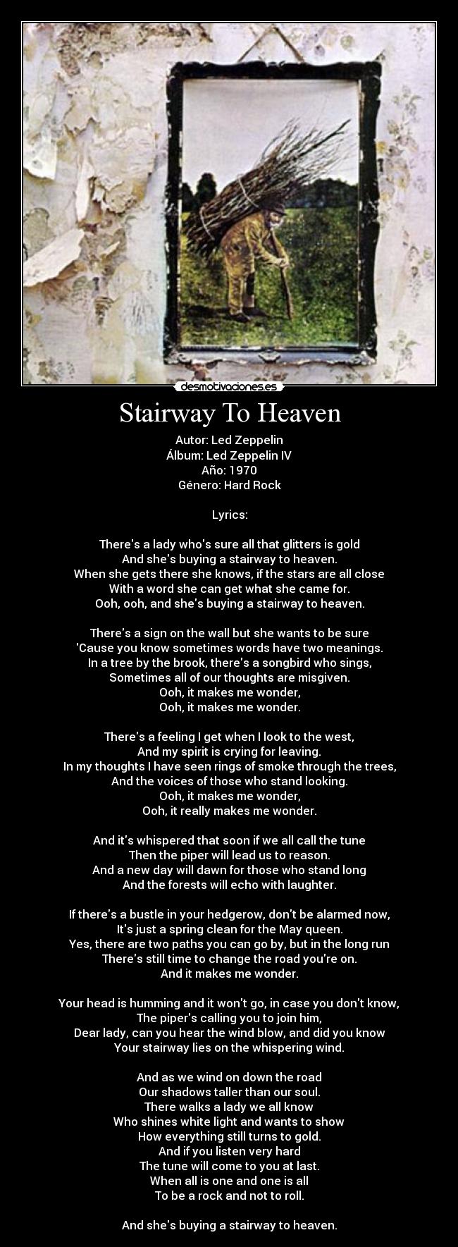 Stairway To Heaven -