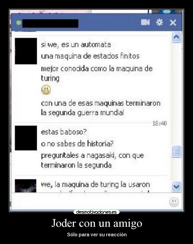 carteles amigo chat desmotivaciones