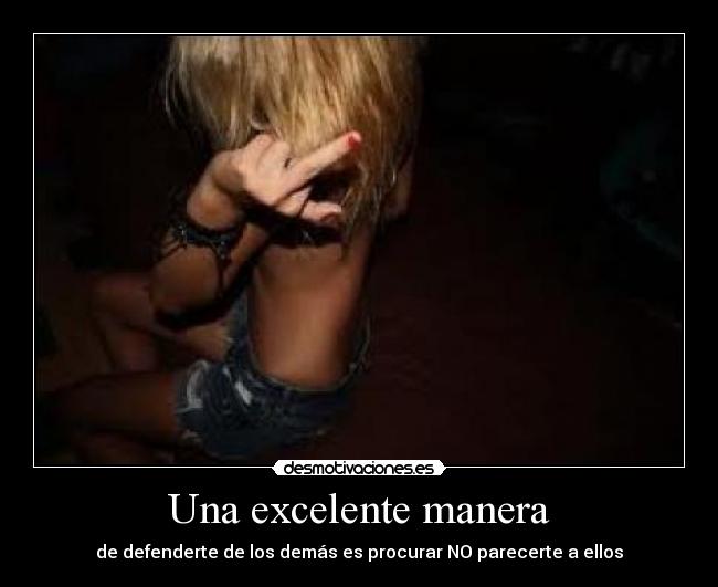 Una excelente manera - 