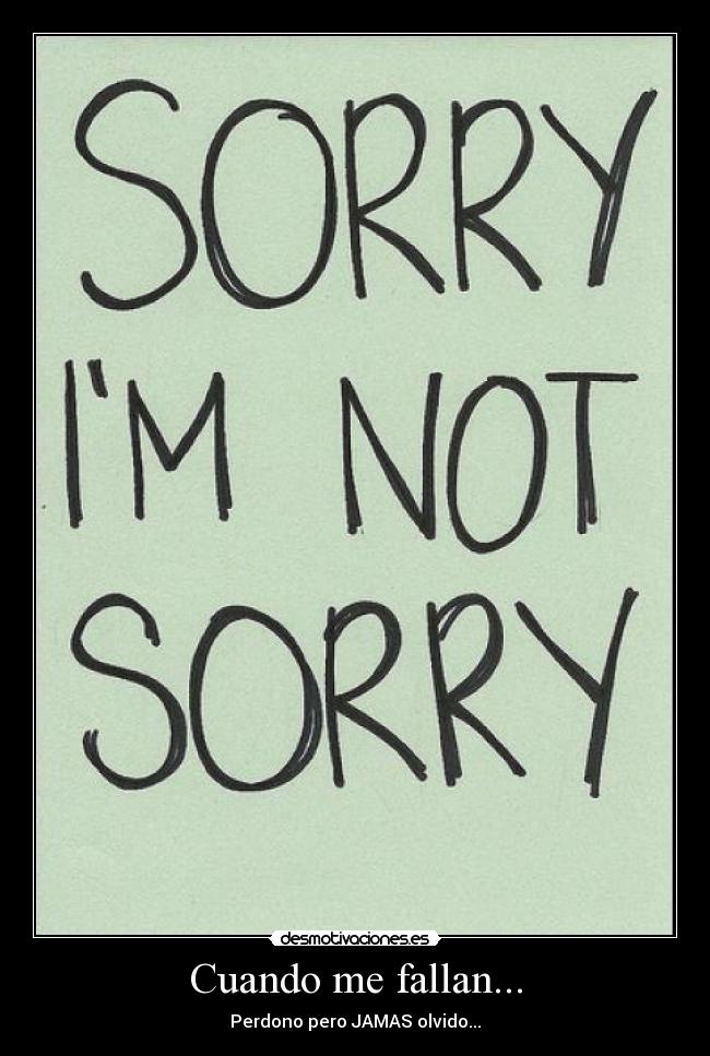 Cuando me fallan... - 