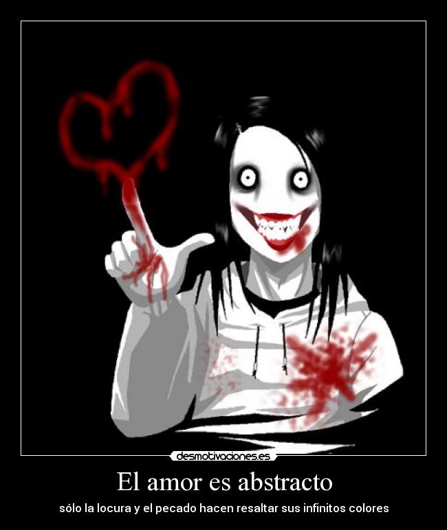 El amor es abstracto -