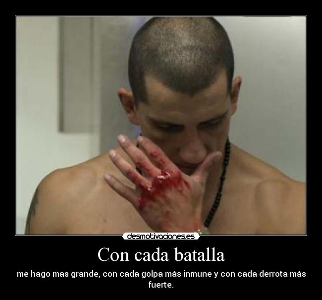 Con cada batalla - 