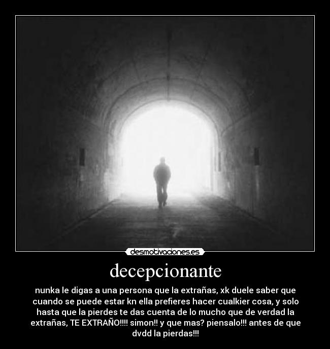 decepcionante -