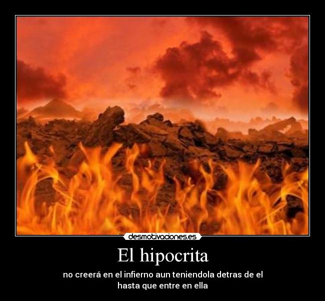 El hipocrita -