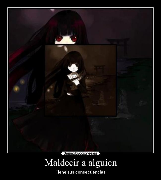 Maldecir a alguien - 