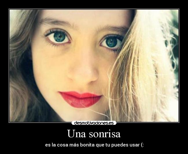 Una sonrisa - 