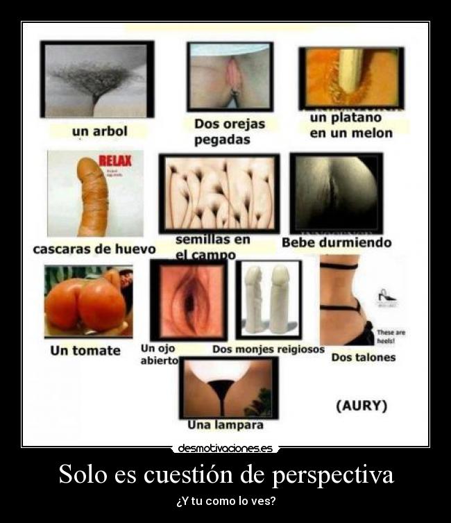Solo es cuestión de perspectiva - ¿Y tu como lo ves?