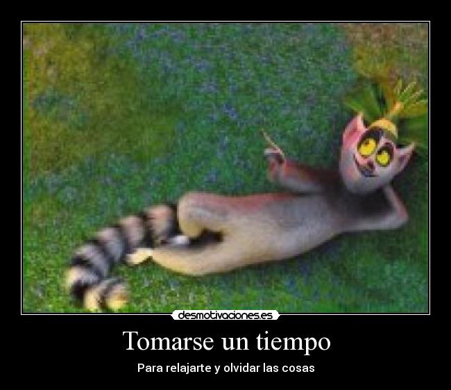 carteles tomarse tiempo desmotivaciones