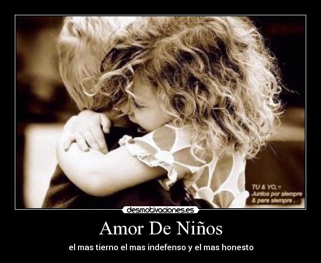 Amor De Niños -