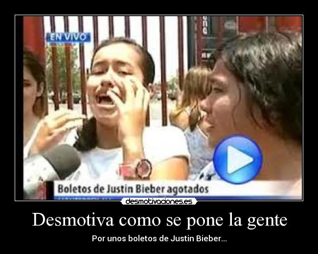 Desmotiva como se pone la gente -