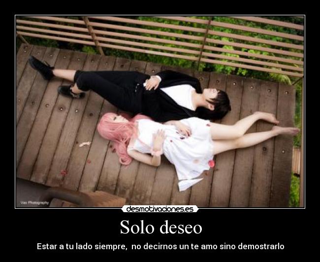 Solo deseo -