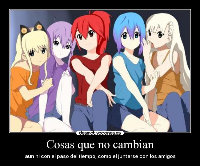 Cosas que no cambian -