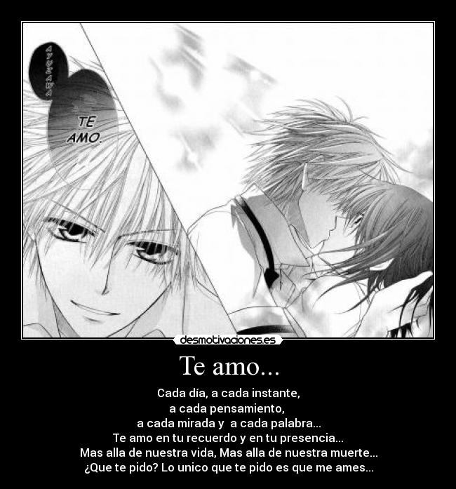 Te amo... -
