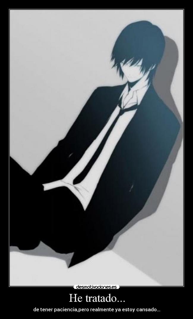 carteles anime vocaloid kaito tratado desmotivaciones