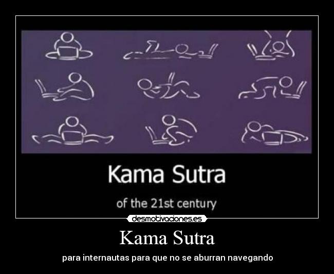 Kama Sutra - para internautas para que no se aburran navegando