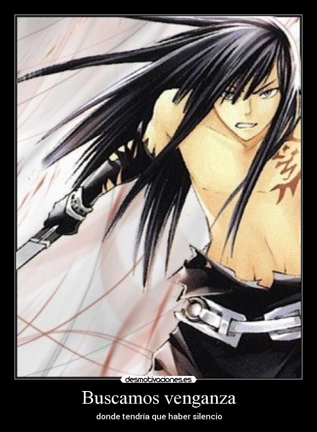 Buscamos venganza - donde tendría que haber silencio