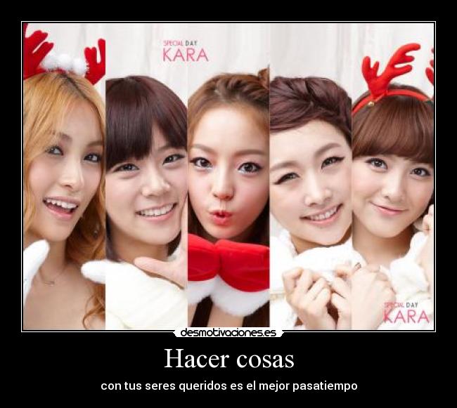 Hacer cosas - con tus seres queridos es el mejor pasatiempo