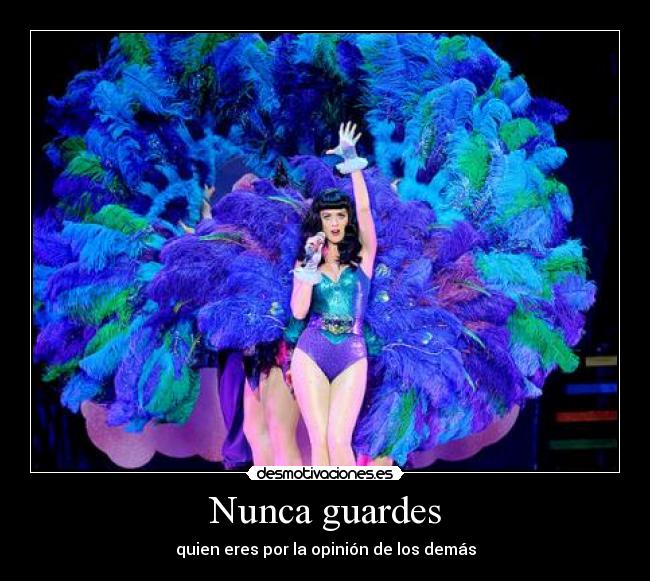 Nunca guardes -