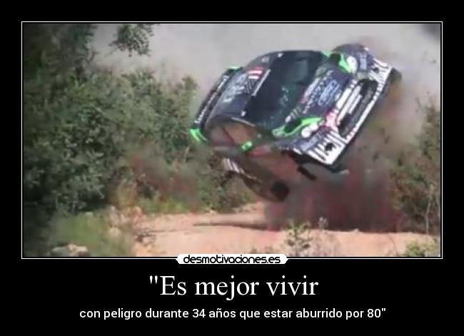 carteles siffert autos ken block desmotivaciones