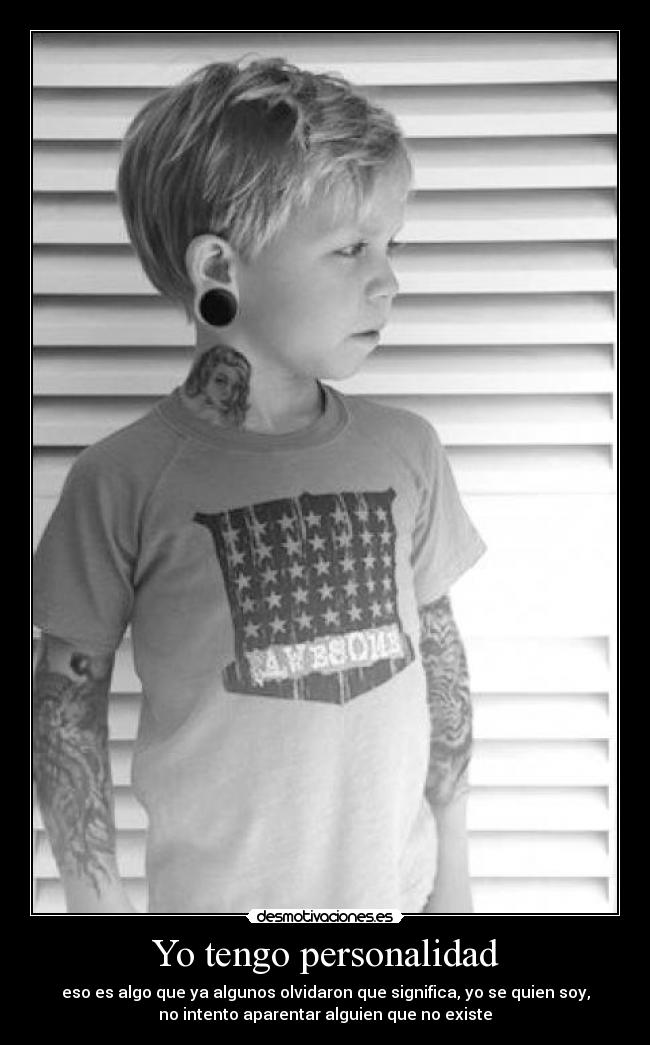 Yo tengo personalidad - 