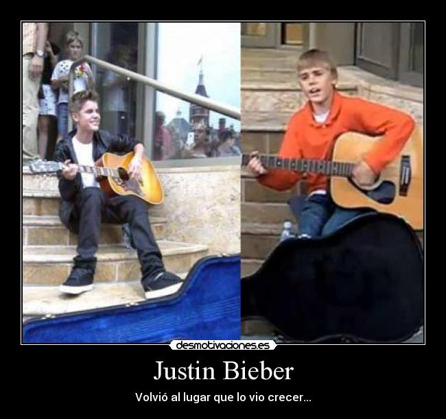Justin Bieber - Volvió al lugar que lo vio crecer...