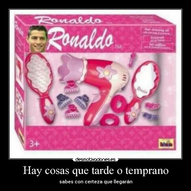 Hay cosas que tarde o temprano - 