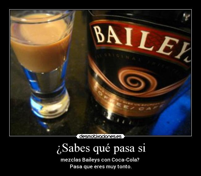 ¿Sabes qué pasa si - 