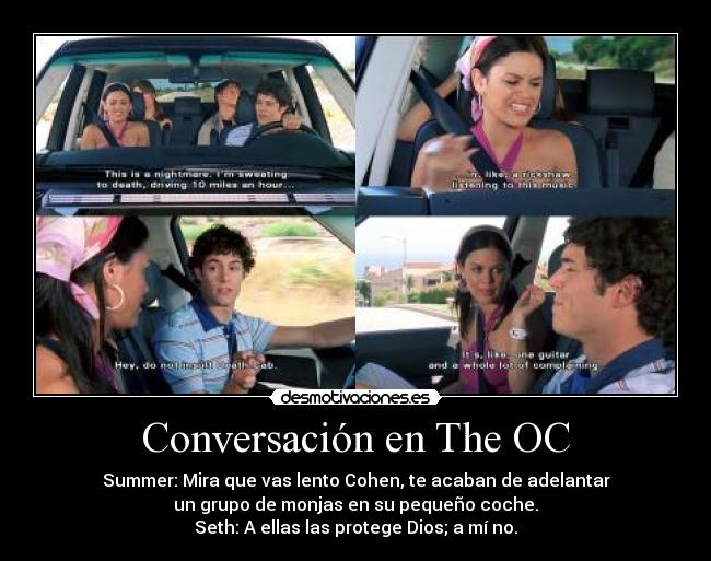 Conversación en The OC - 