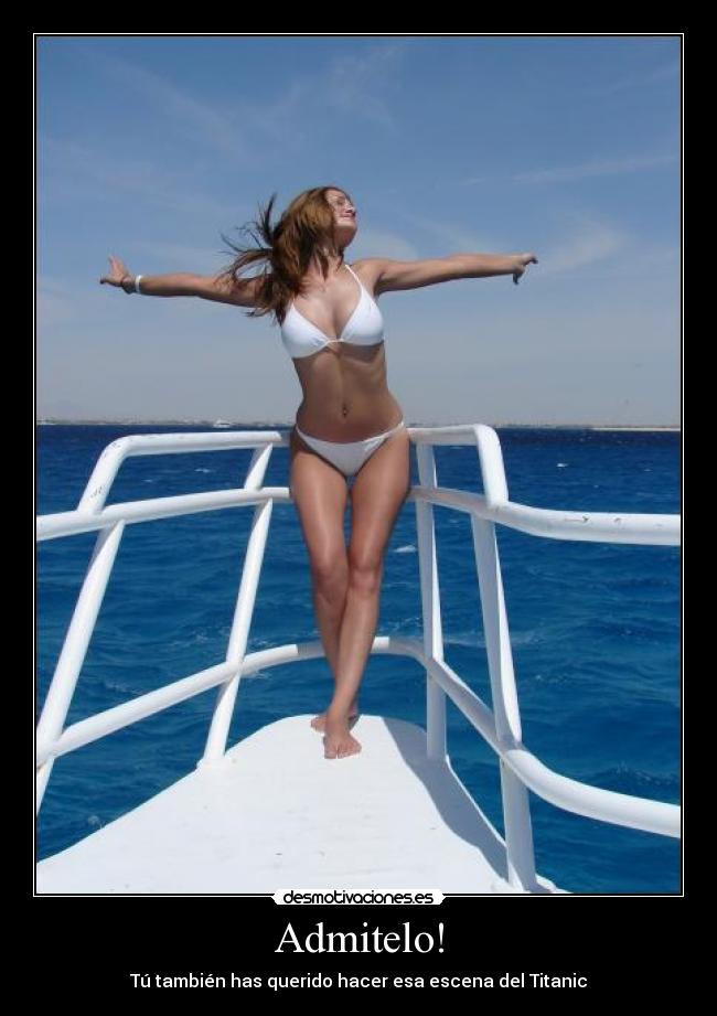 Admitelo! - Tú también has querido hacer esa escena del Titanic