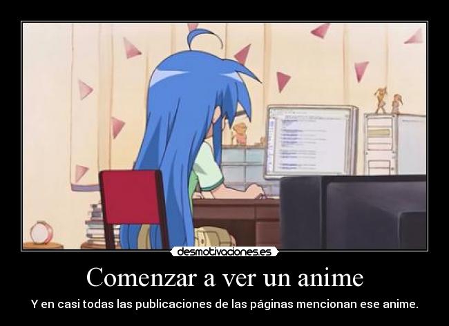 Comenzar a ver un anime -