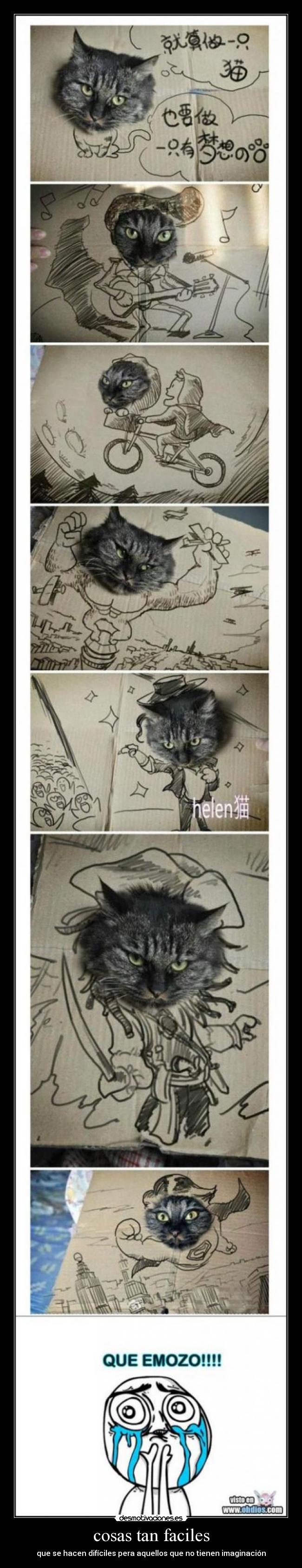 cosas tan faciles - que se hacen difíciles pera aquellos que no tienen imaginación