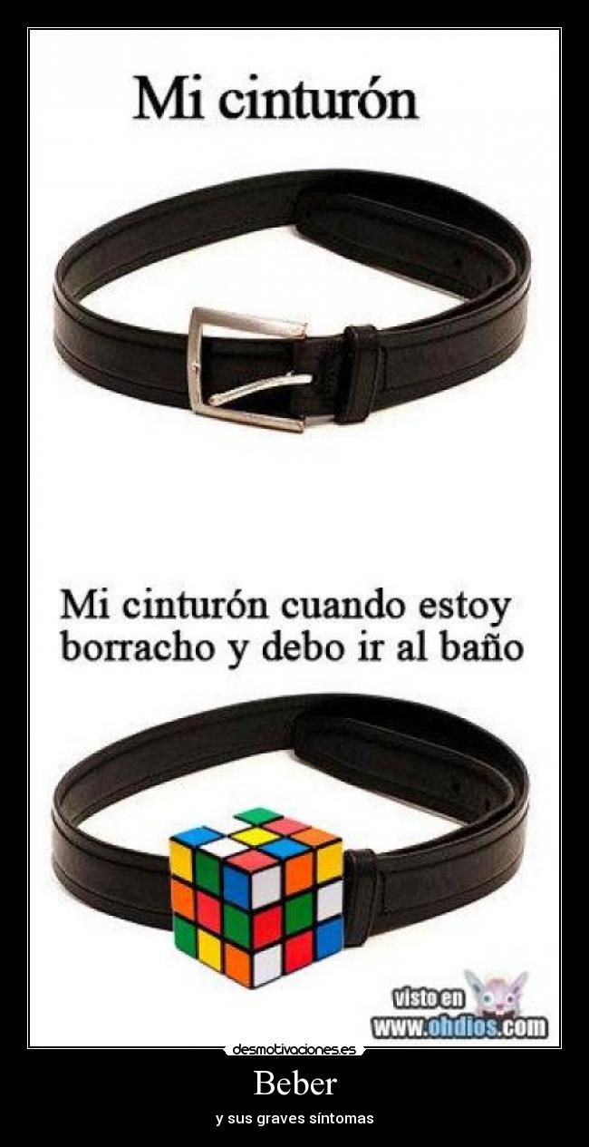 Beber - y sus graves síntomas