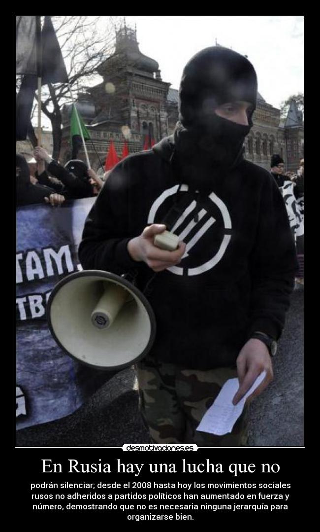 En Rusia hay una lucha que no - 