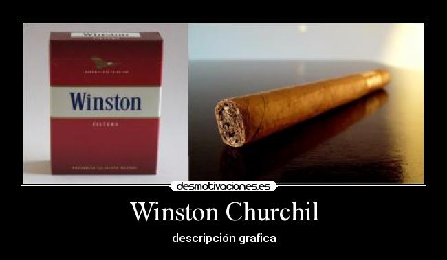 carteles puro palmero cigarro winston churchil desmotivaciones