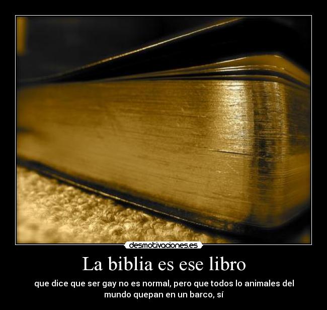 La biblia es ese libro - 