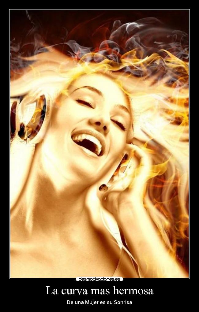 La curva mas hermosa - De una Mujer es su Sonrisa