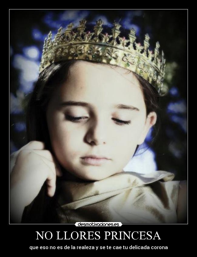 carteles princesa triste desmotivaciones