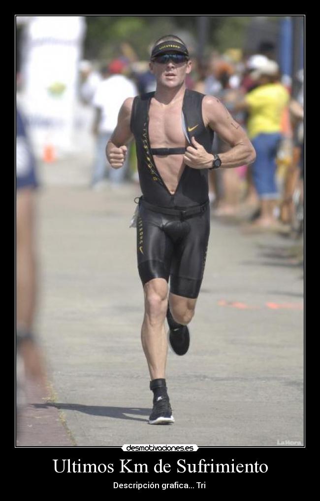 Ultimos Km de Sufrimiento - Descripción grafica... Tri ♥