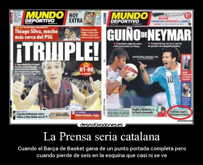 La Prensa seria catalana - 