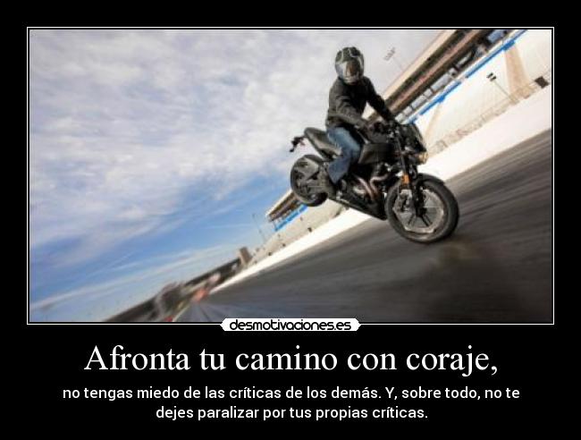carteles coraje recuerda que mayor obstaculo eres tu mismo desmotivaciones