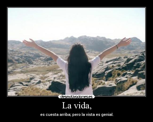 La vida, - 