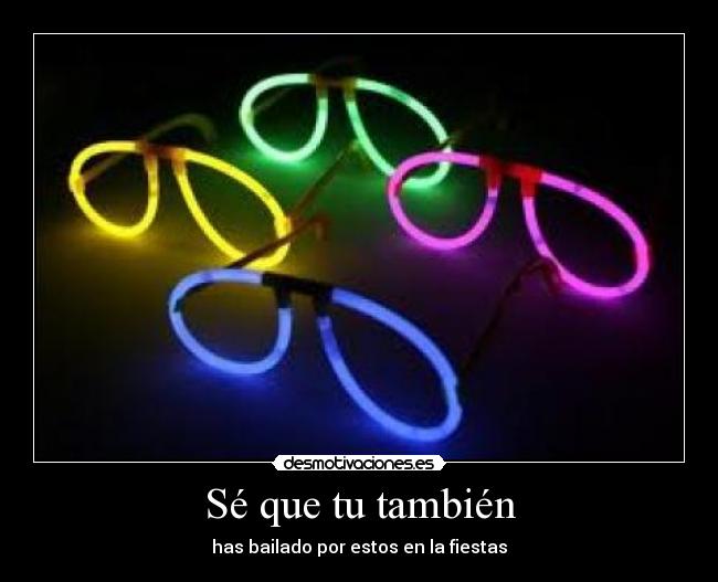 Sé que tu también - 