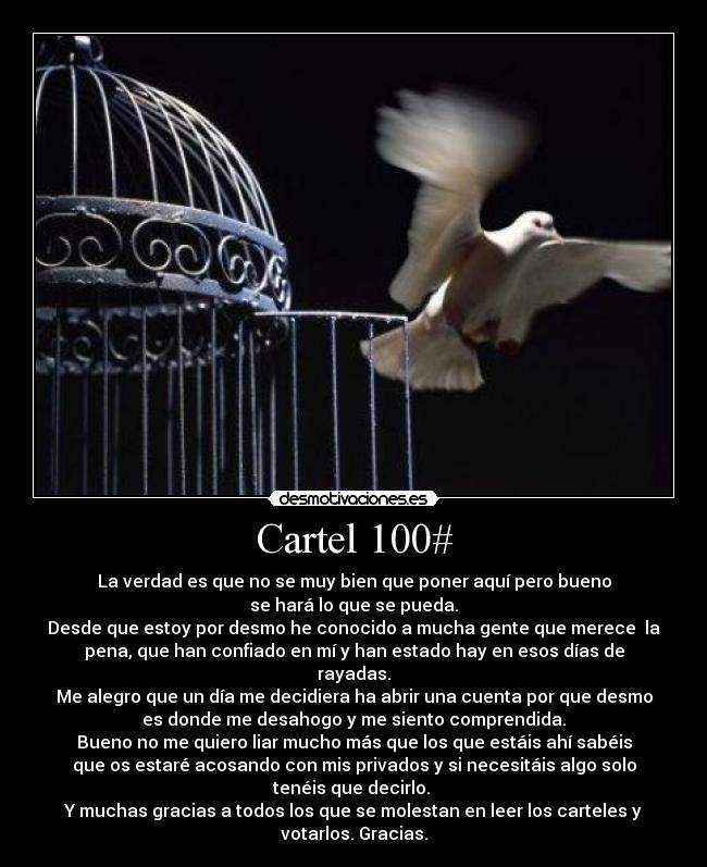 Cartel 100# - 