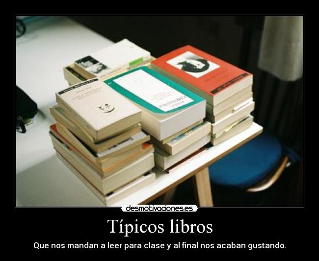 Típicos libros - 