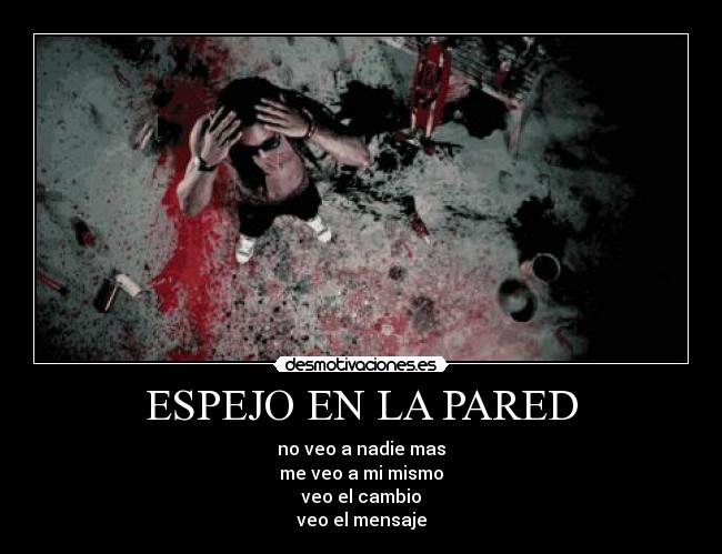 ESPEJO EN LA PARED -