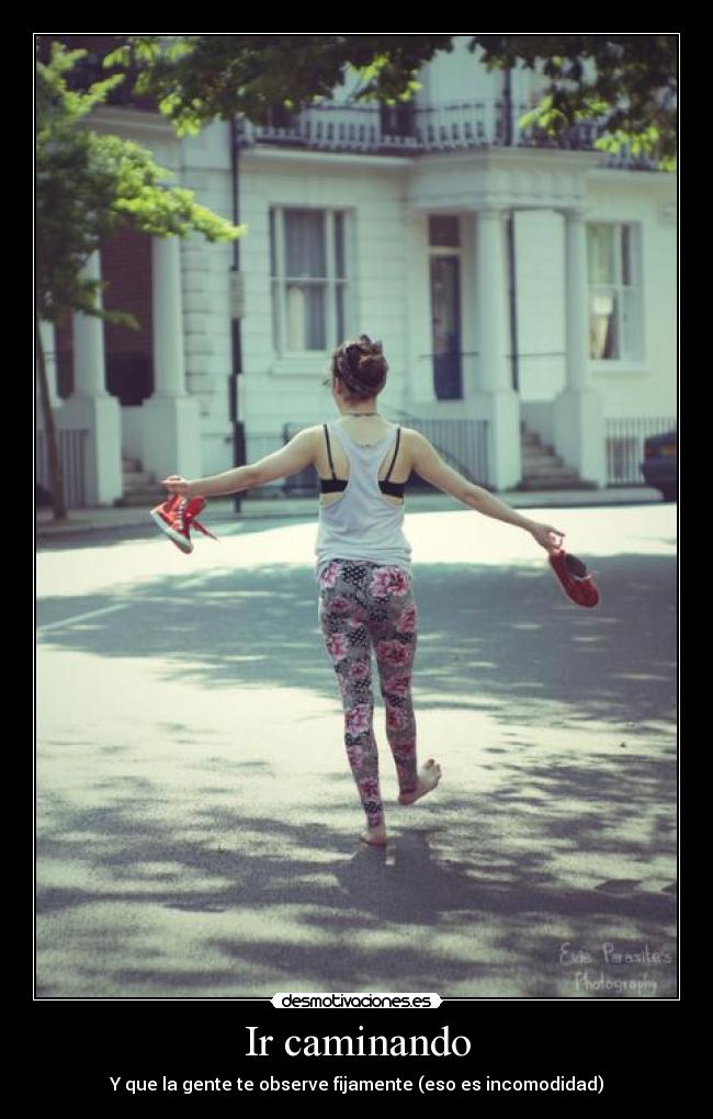 Ir caminando -