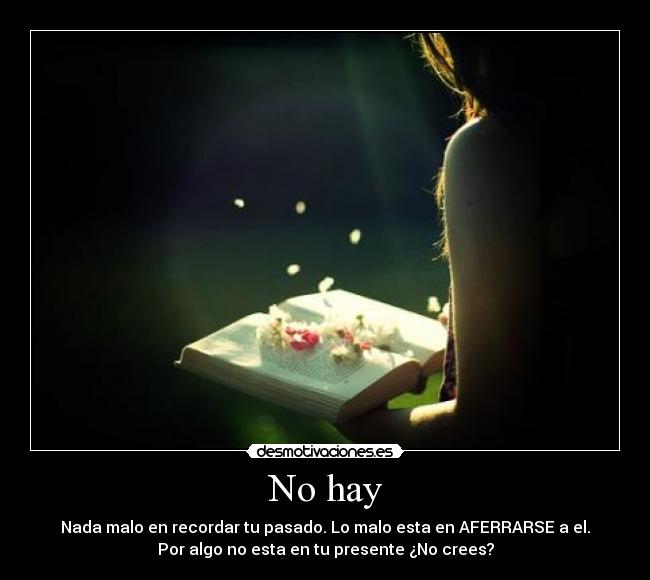 No hay -
