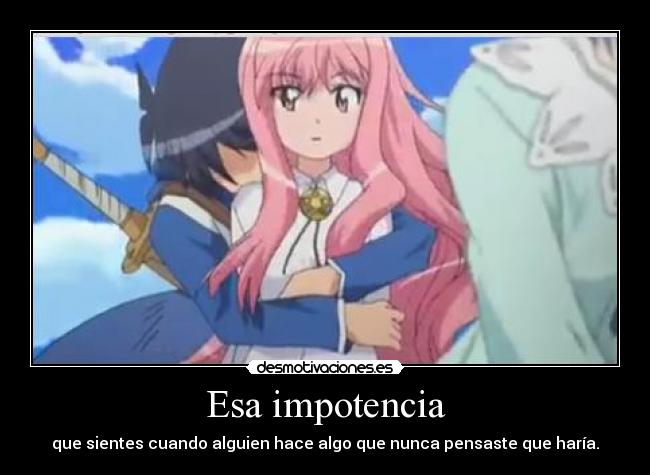 carteles zero tsukaima desmotivaciones